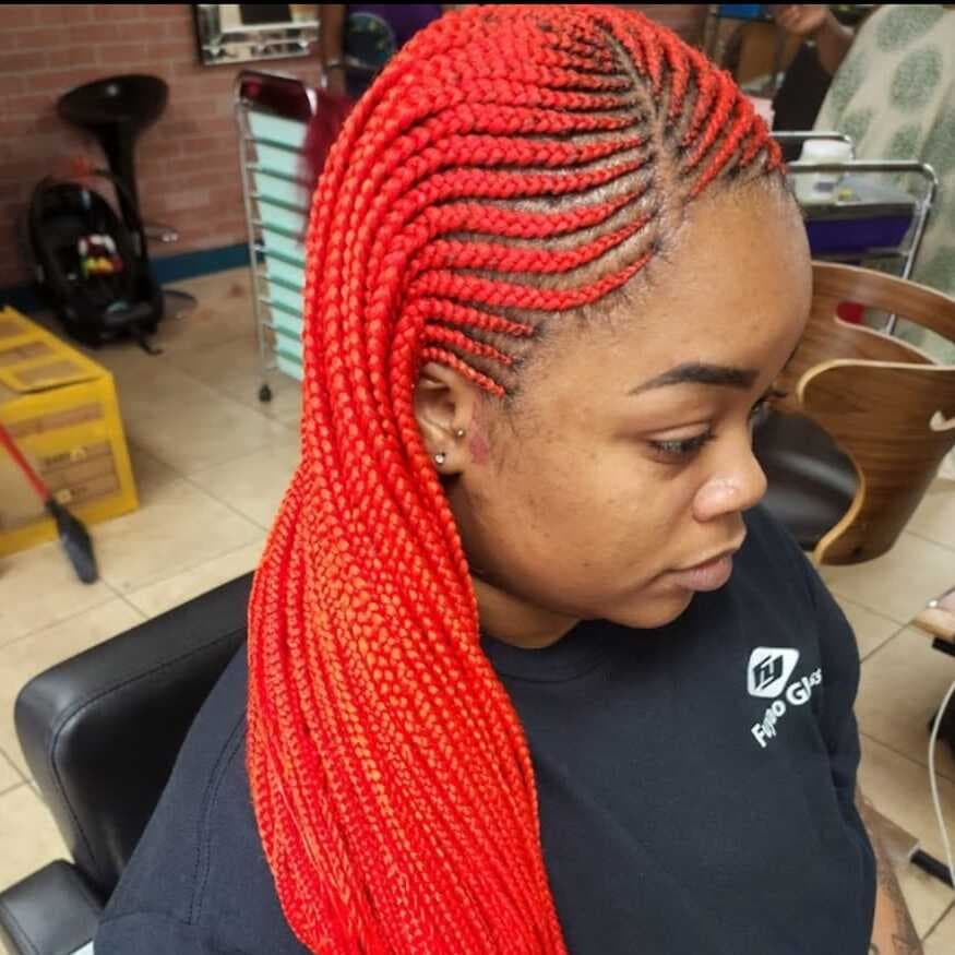 Feed In Braids